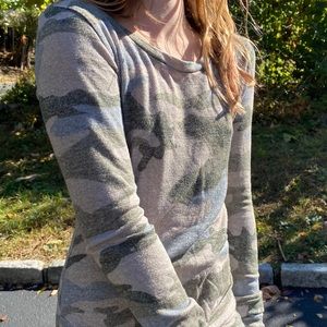 Camo long sleeve shirt